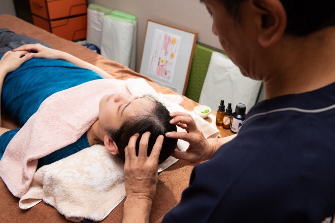 アロマヘッドスパ整体