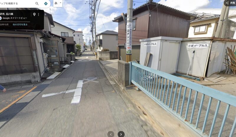 ロクシー金沢への案内図