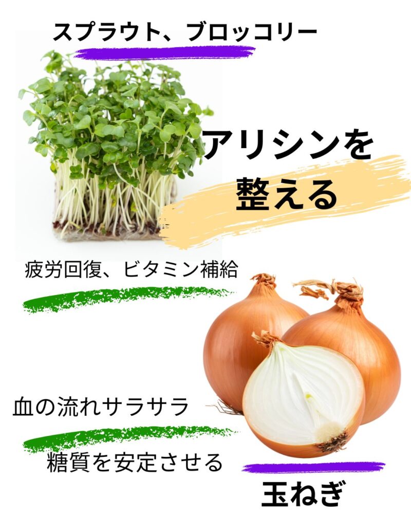玉ねぎとスプラウト、ブロッコリーの栄養でアスリートをサポート